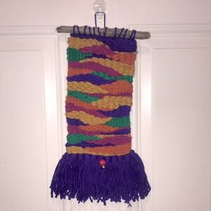 Colorful Handmade Woven Wall Hanging
